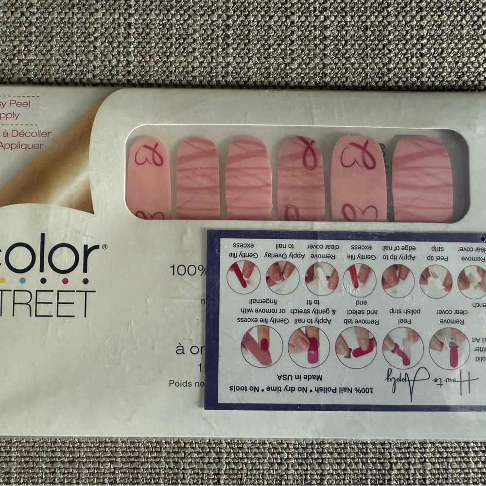 Color Street Choose Hope Nail Strips
